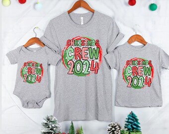 Christmas Crew Shirts 2024, Family Christmas Shirts, Funny Christmas Family Shirts, Holiday Family Reunion Shirts, Christmas Matching Shirts