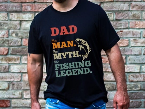 Funny Fishing Shirt for Dad Fishermen Gift Papa Fishing Father's Day Gift  for Dad Birthday Gifts Fishing T-shirt Dad Summer Clothing Retro 