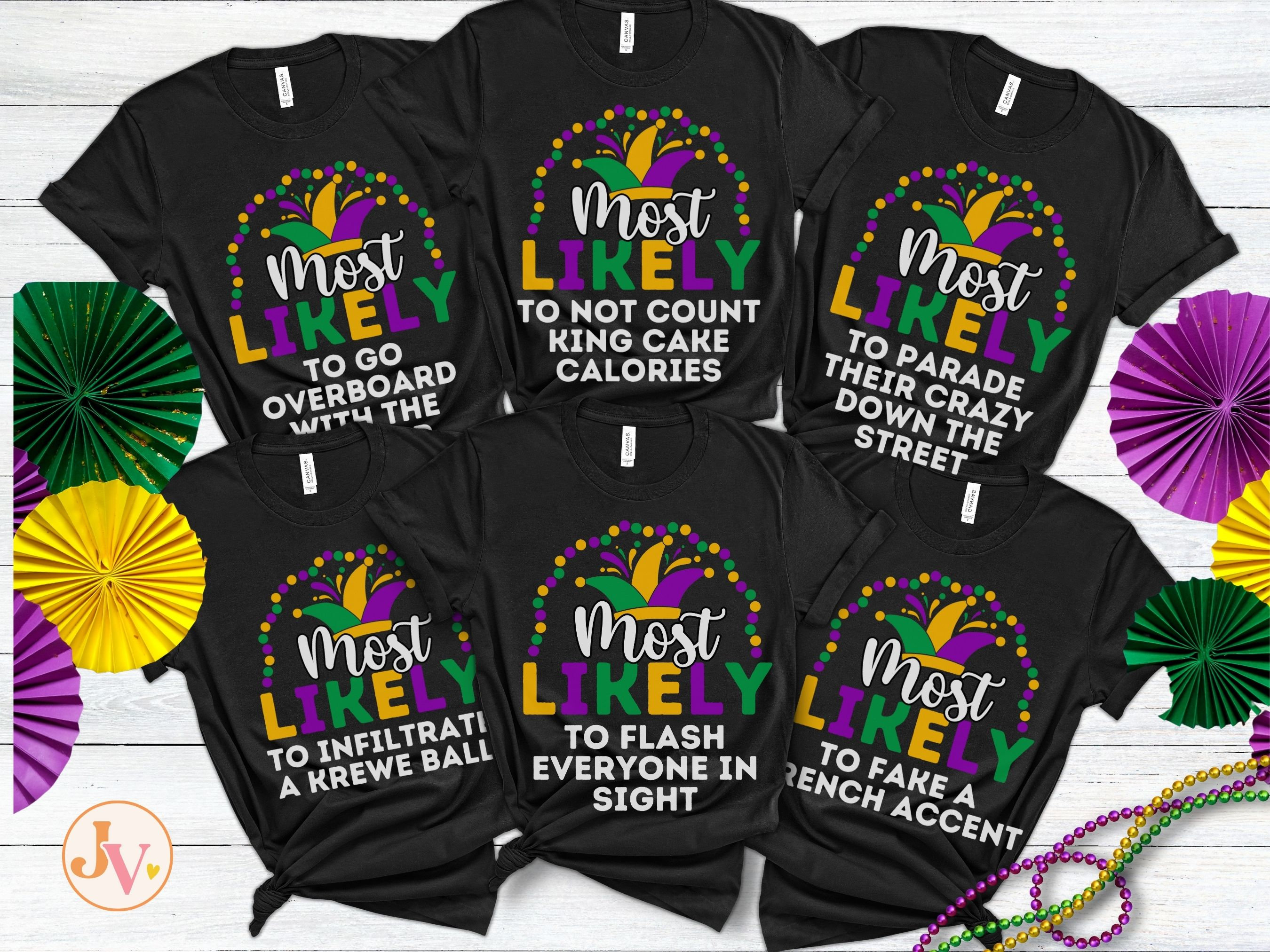 MARDI GRAS 99 Tシャツ バンドT Beads And Bling It's a Mardi Gras Thing T-shirt Tees Mardi Gras