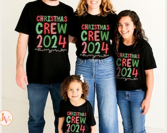 Christmas Crew Shirts 2024, Family Christmas Shirts, Funny Christmas Family Shirts, Holiday Family Reunion Shirts, Christmas Matching Shirts