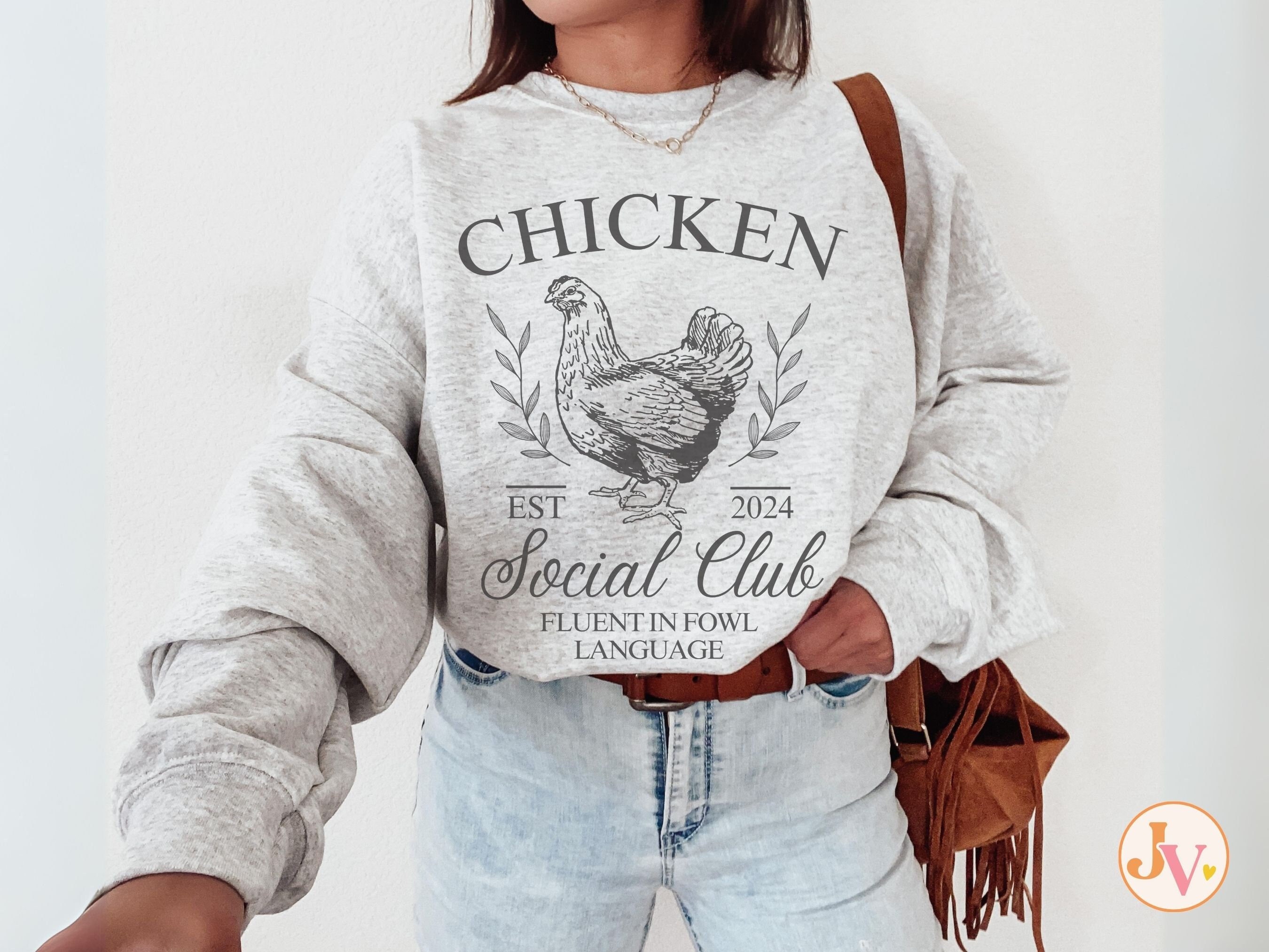 Sudadera Con Estampado De Gallina Para Mujer – Divertida, Cómoda Y Perfecta Para Amantes De Los Animales