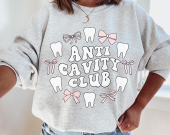 Coquette Dental Sweatshirt New RDH Dental Hygiene Gift for Dental Hygienist Sweater Dental Assistant Graduation Gift Dental School RDA Shirt