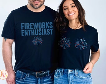 Funny Fourth of July Couples Shirt, His and Her Matching 4th of July Shirts for Couple, Fireworks Director T-Shirt, Independence Day Tshirt