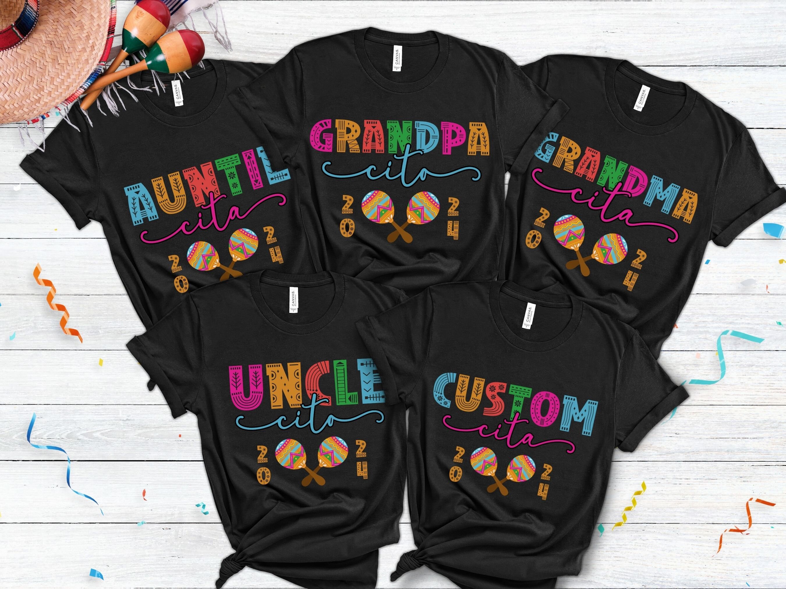 Discover Custom Cinco De Mayo Family Shirts, Cinco De Mayo Group Shirts Mexico Trip Shirts Family Vacation 2024, Cinco De Mayo Couple Shirts Mamacita