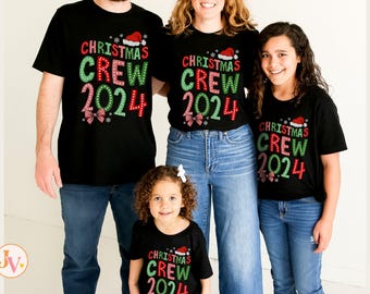 Christmas Crew Shirts 2024, Family Christmas Shirts, Funny Christmas Family Shirts, Holiday Family Reunion Shirts, Christmas Matching Shirts