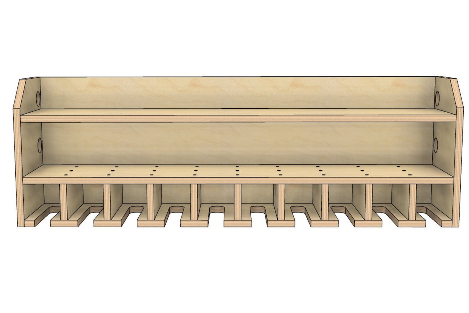 Bundle of DIY Cordless Power Tool Storage Shelf Woodworking Etsy