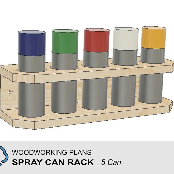 Spray Can Rack Etsy