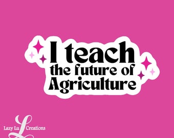 I teach the future of Agriculture