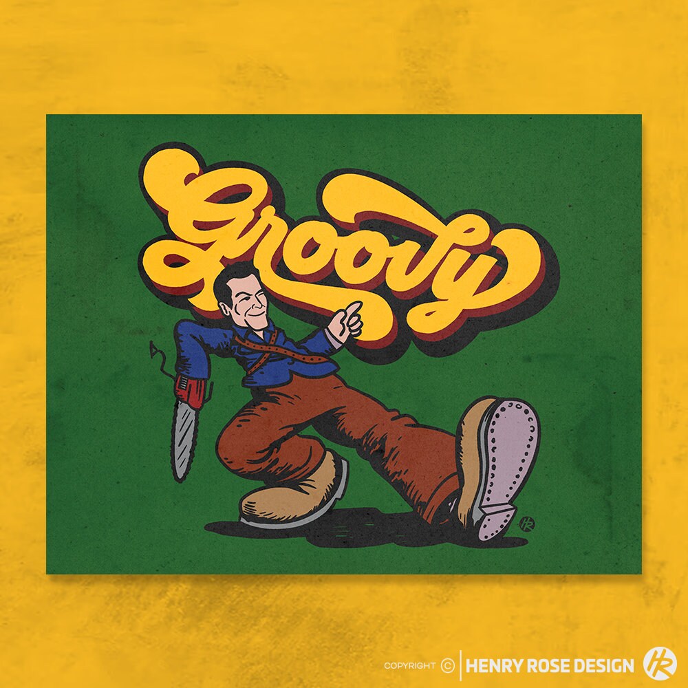 Groovy Ash Stickers & Art Prints - Etsy