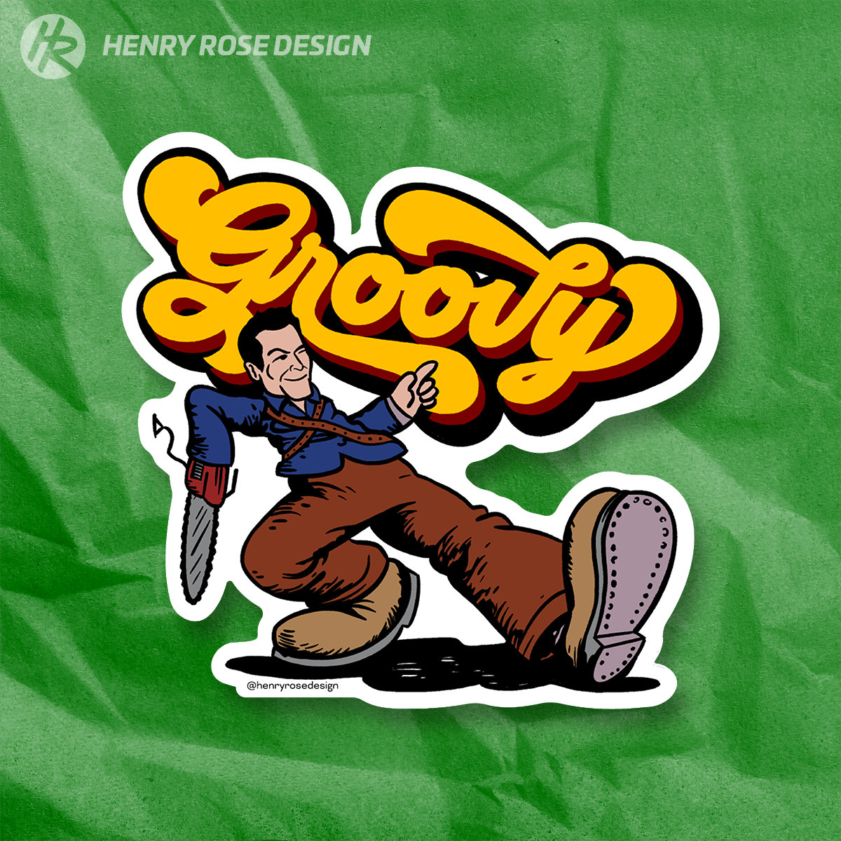 Groovy Ash Stickers & Art Prints - Etsy