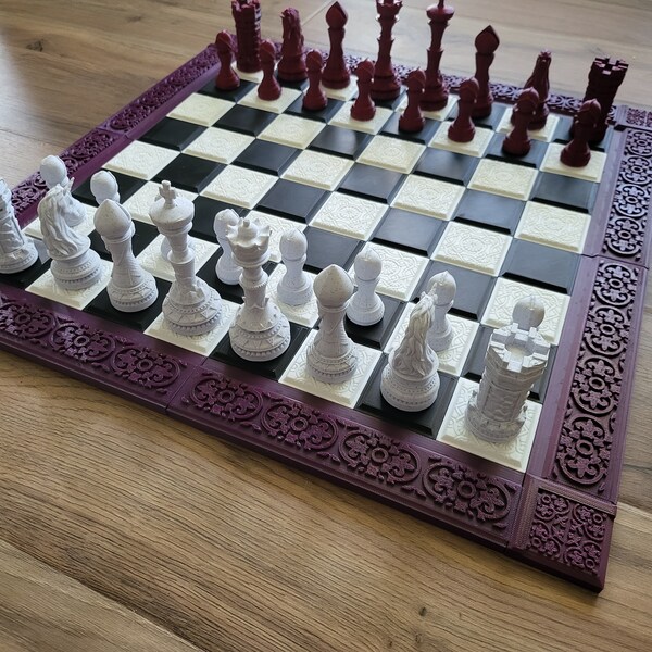 Custom Chess Board Etsy
