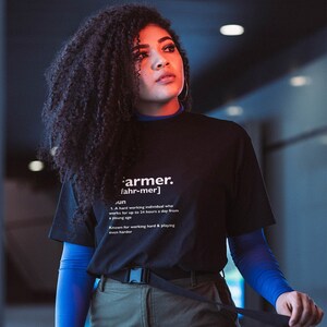 FARMER Dictionary Definition Crewneck T-shirt