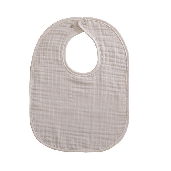 Ensemble de 4 bavoirs bandana en coton mousseline, bavoir dribble en coton absorbant, bavoirs bave et chiffons de rot, bavoirs doux pour tout-petits Snap Feeding Drool Gauze