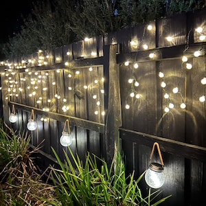 Decoration Lights Outdoor Solar Lights, Bubble Lights Perfect for Event and Christmas Lights, Event Lights, Hanging Lights, String Lights image 1