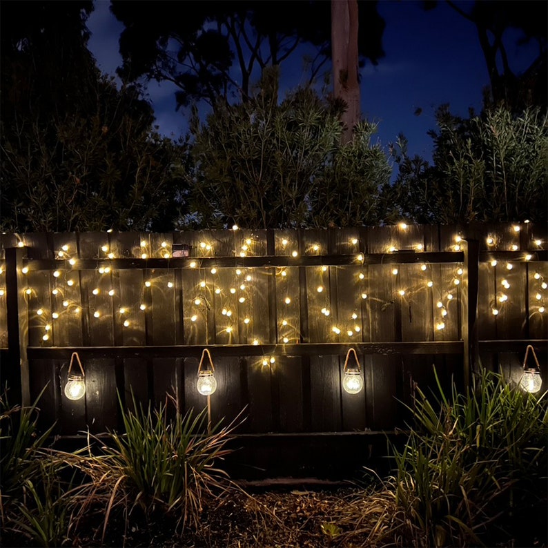 Decoration Lights Outdoor Solar Lights, Bubble Lights Perfect for Event and Christmas Lights, Event Lights, Hanging Lights, String Lights image 3