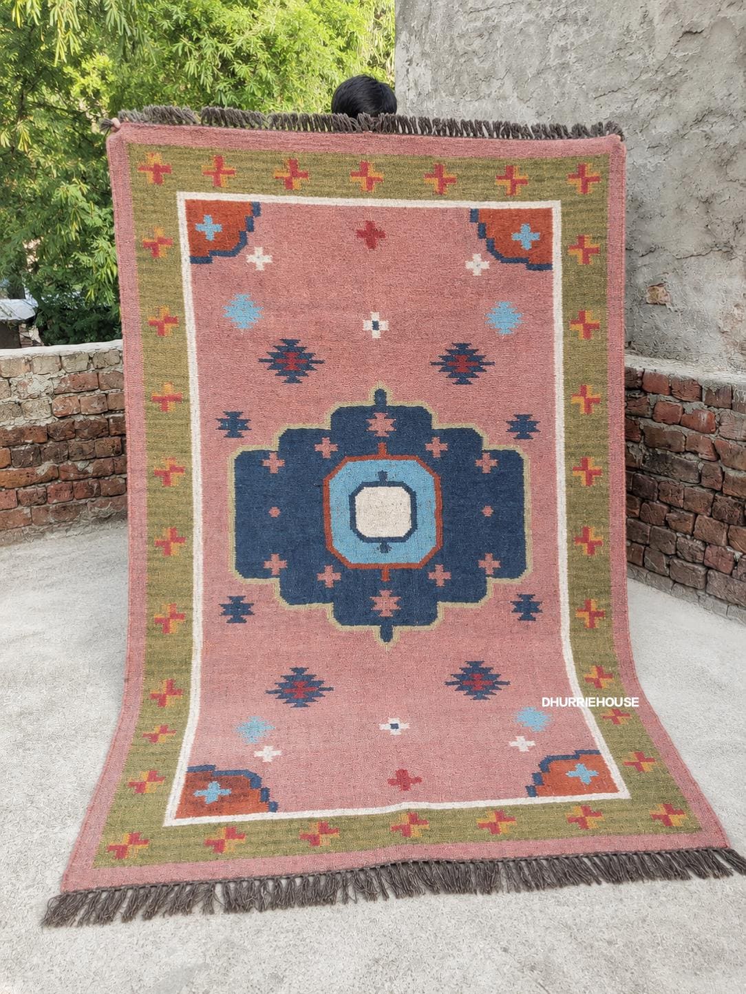 Pink Turkish Rug - Etsy