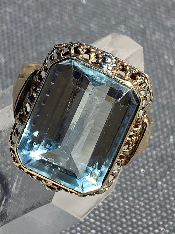 Antique Edwardian Aquamarine Set *VERY RARE* - image 9