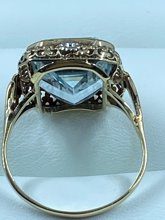 Antique Edwardian Aquamarine Set *VERY RARE* - image 4