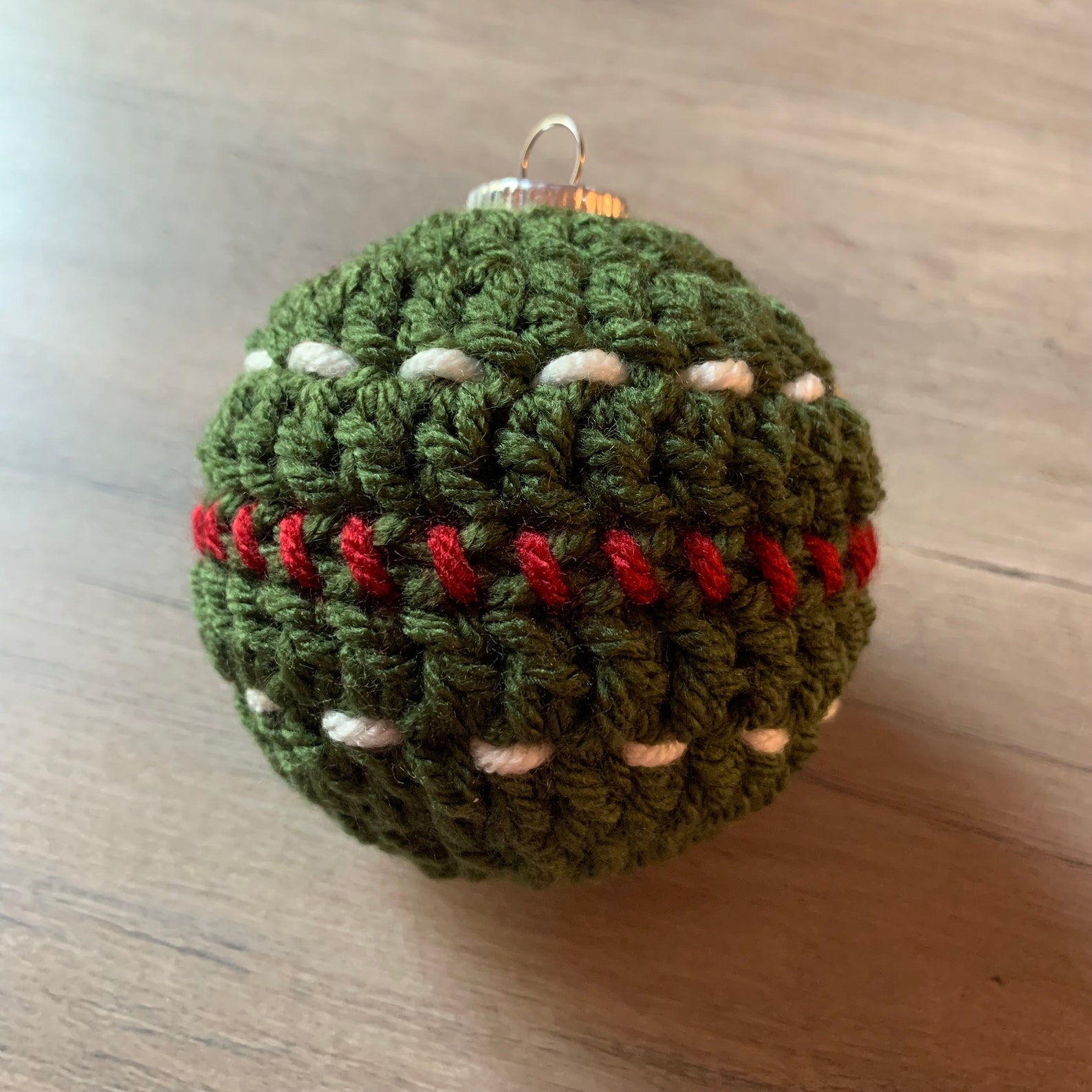 Simple Bauble Easy Double Crochet Christmas Bauble Pattern - Etsy