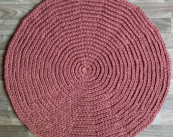 Crochet Braided Round Rug Pattern