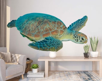 Turtle Wallpaper - Etsy Australia Turtle Wallpaper - Etsy Australia