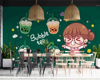 Cartoon Bubble Tea - Etsy Australia Cartoon Bubble Tea - Etsy Australia