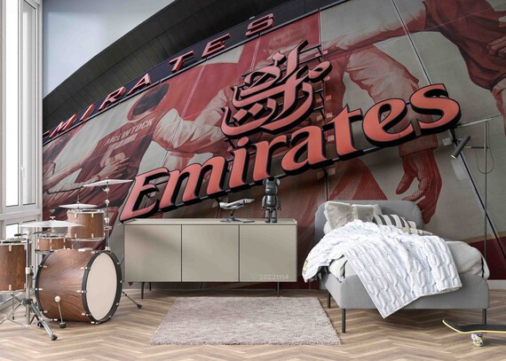 Emirates Airlines Logo 3D Wallpaper Peel and Stick Removable - Etsy
