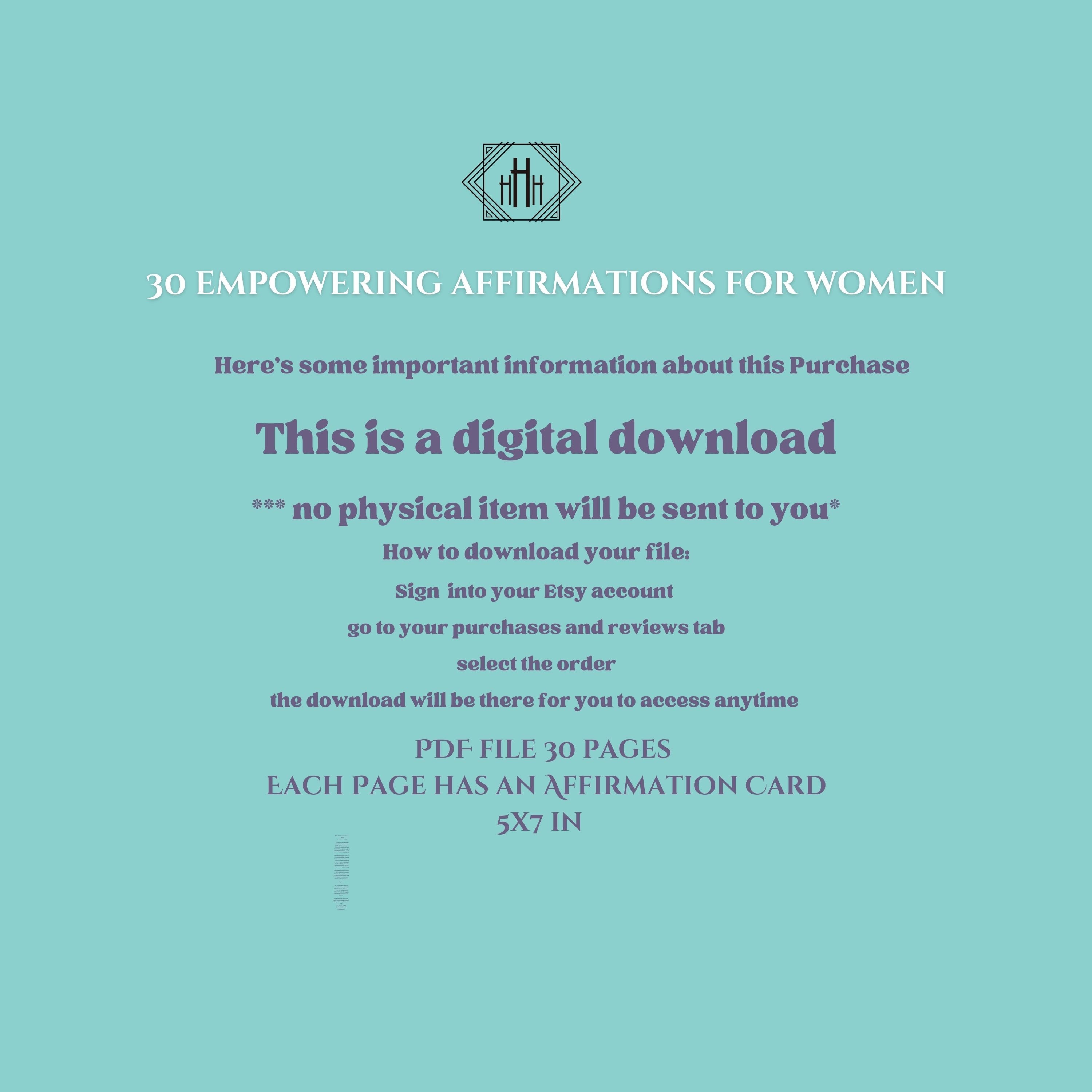 30 Positive Affirmations for Women, Daily Affirmations, Affirmations ...