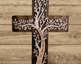 Tree of Life Cross - Etsy