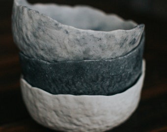 Textured Concrete Bowl