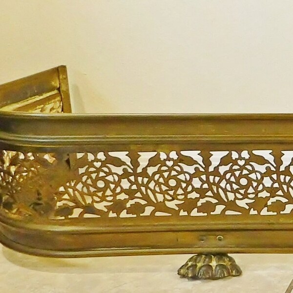 Brass Fireplace Etsy