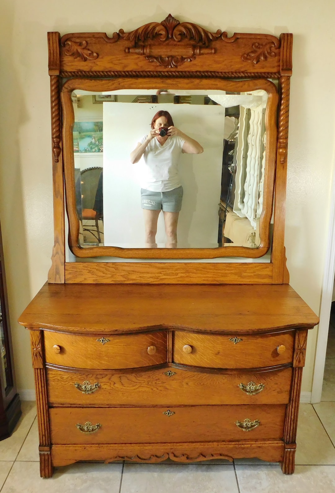 Antique oak furniture near me discount