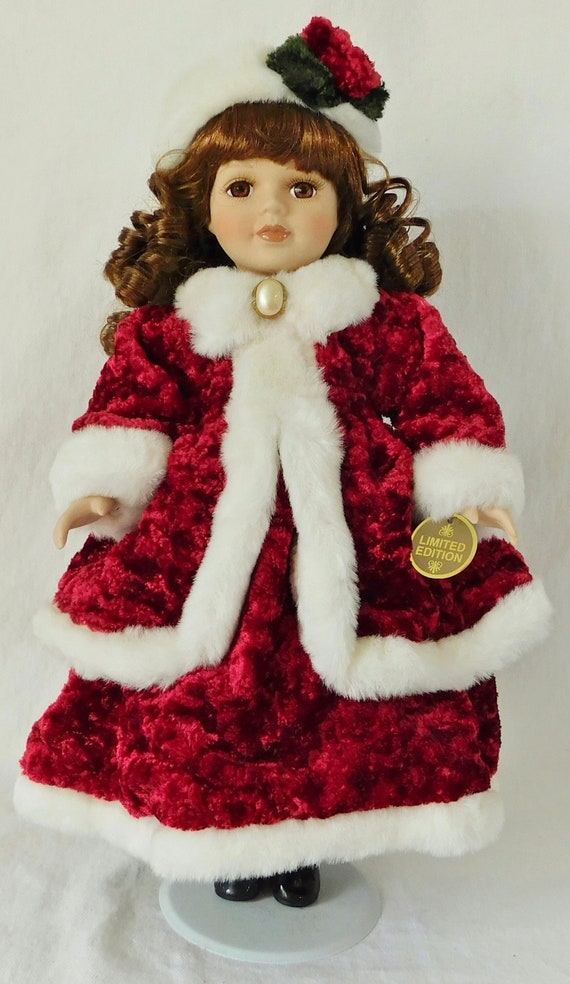 Limited Edition Porcelain Brunette Sophisticated Lady Barbie Doll 並行輸入品