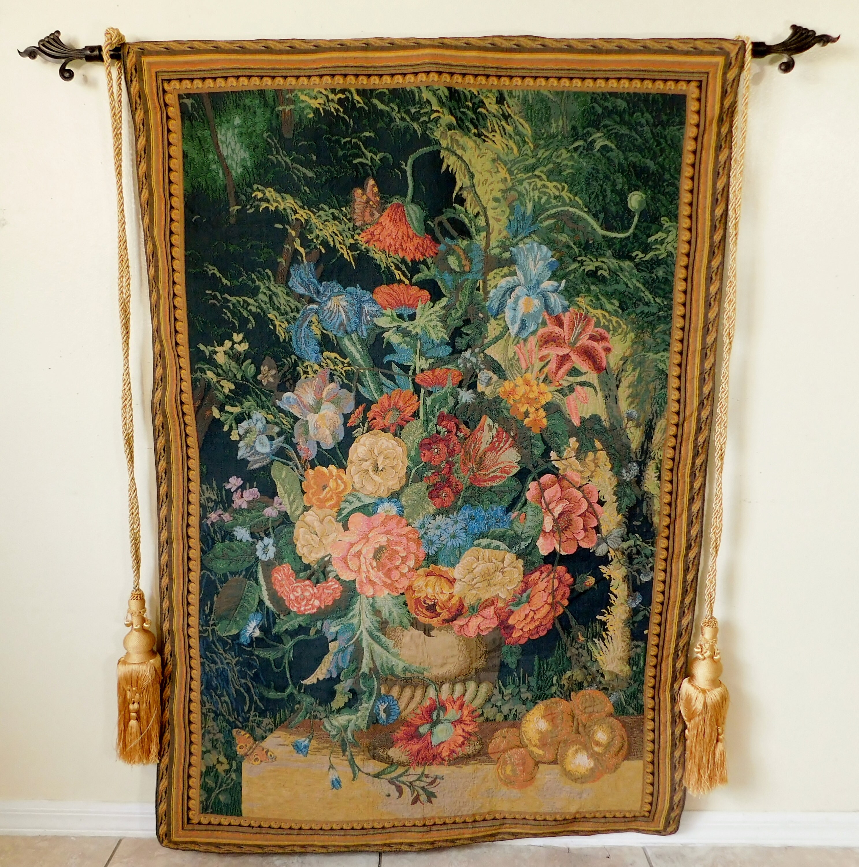 Tapestry rods and tassels sale