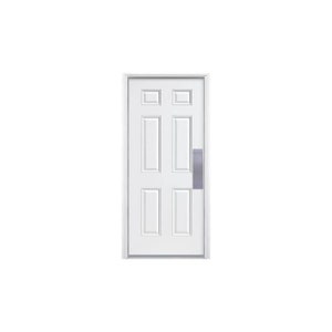 Door Push Plate for Swinging Door Stainless Steel Hardware Commercial Door Plate #4 304 Stainless Steel 16 Gauge Metal Door Push