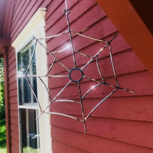 Handcrafted and Delicate Holiday Ornaments: Spooky Spiderwebs