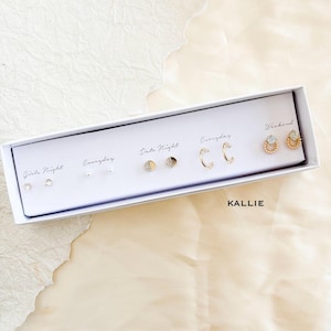 Boxed Stud Earring Set | Dainty Spring Earrings | Gift Ready image 6
