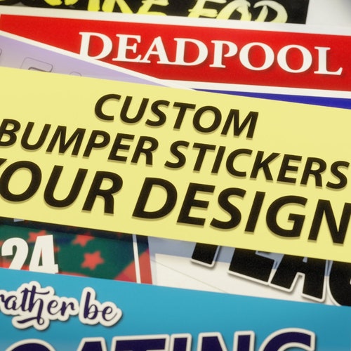 Custom Bumper Sticker or / Personalized Custom Decal / Etsy
