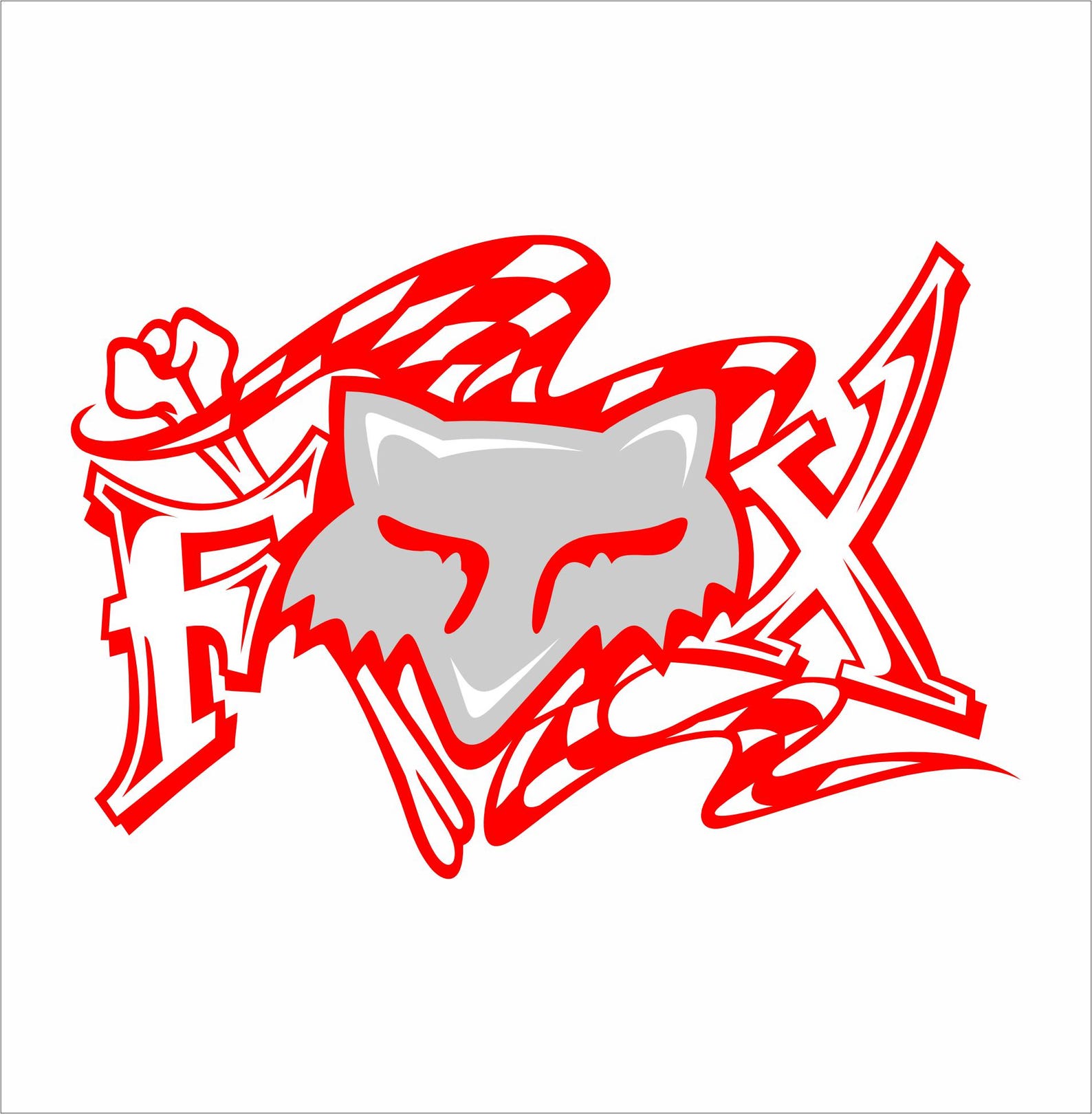 Fox Racing Stl 8 Images With the Fox Racing Vector Theme / Instant Download / Print ...