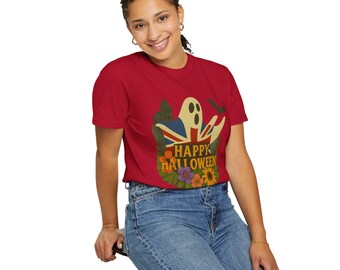 English Halloween Ghost Graphic, T-Shirt Image File (JPG, PNG)