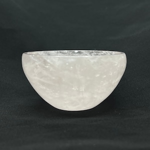 Natural Rose Quartz Bowl - Jewelry Holder, Offering Bowl, Sparkly Rose Quartz Polished Bowl from India, Amazing Color and Clarity...