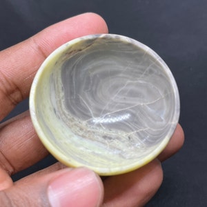 Serpentine Bowl Jade Healing Crystals And Stones,Kundalini Energy, Serpentine, therapy, Polished Serpentine,Serpentine Crystal,Offering Bowl
