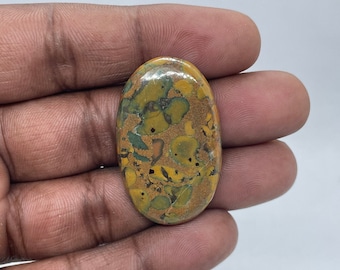 Naturlig fruktjaspis ädelsten Cabochon - Fruktjaspis smycken - AAA Fruktjaspis cabochon - Multi smyckestillverkningssten, Lös ädelsten
