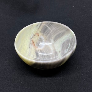 Serpentine Bowl Jade Healing Crystals And Stones,Kundalini Energy, Serpentine, therapy, Polished Serpentine,Serpentine Crystal,Offering Bowl