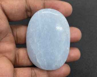 Großer Blauer Calcit Handstein,Herzförmiger Calcit,geschliffener blauer Calcit,Handschmeichler,geschliffene Steine,Heilkristalle und Steine