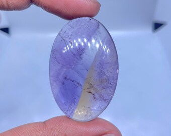 Natural Ametrine Gemstone - Ametrine Cabochon - Loose Stone - Smooth Polished - Amethyst and Citrine - Ametrine Crystal For Jewelry