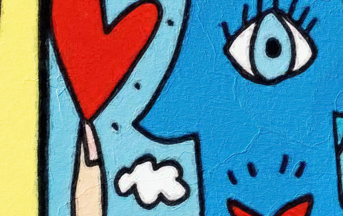 James Rizzi Figur Summer In The City - 22,5cm Pop Art Sammlerstück