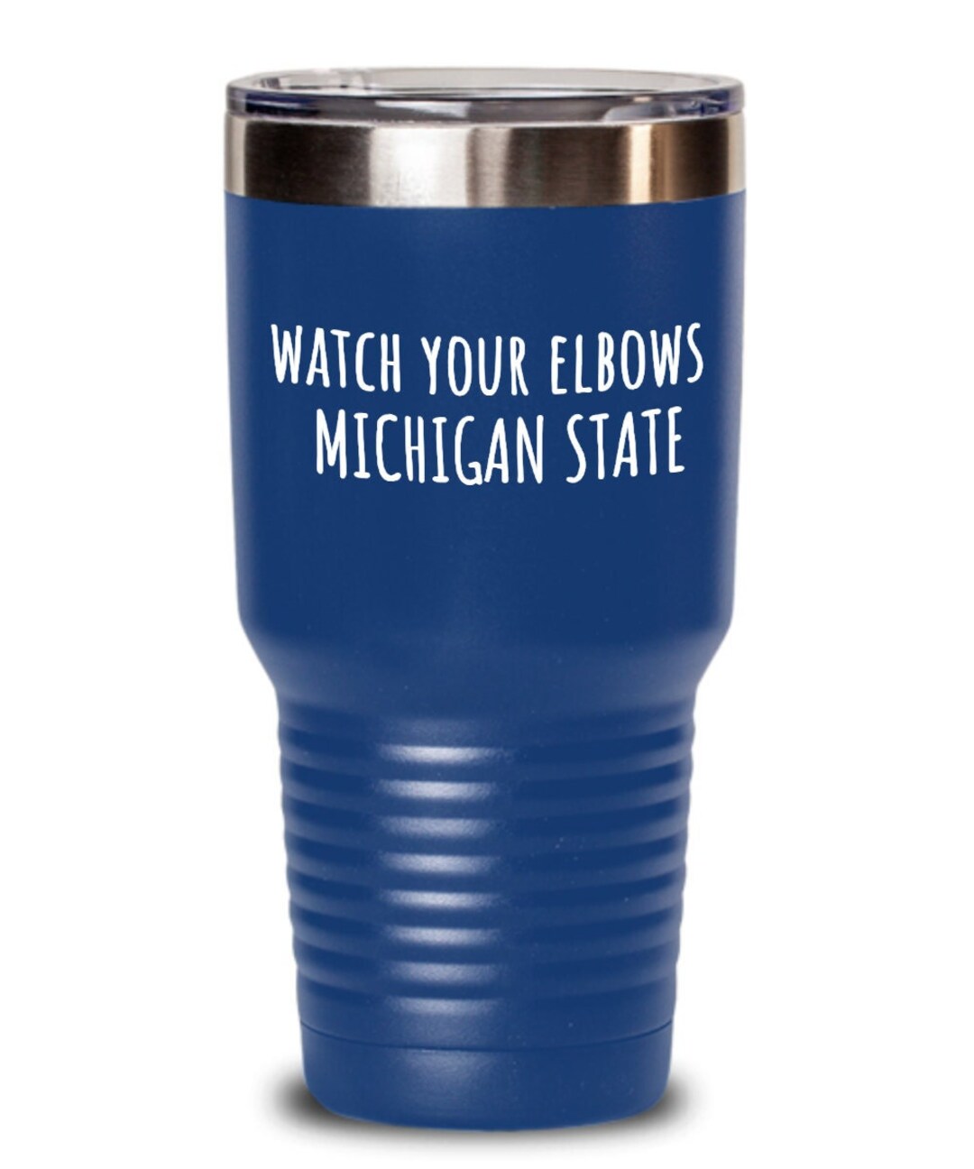 Watch Your Elbows Michigan State Drink Tumbler Beer Pong Etsy
