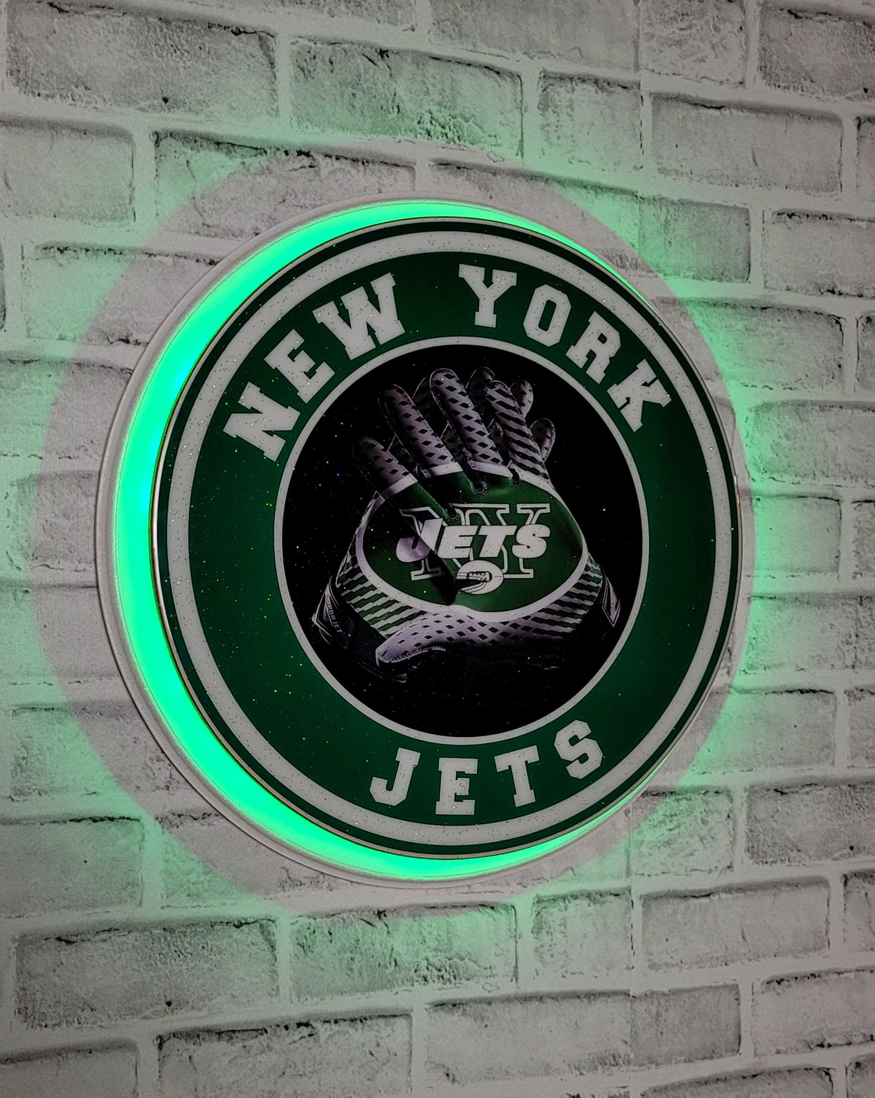 New York Jets Colors Wooden Lighthouse main image 1