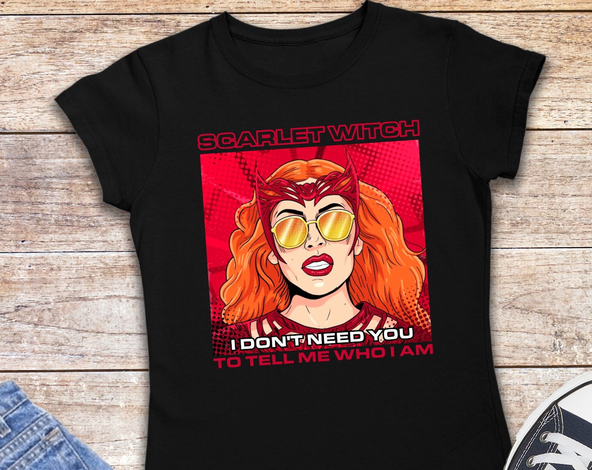 Discover Scarlet Witch WandaVision Multiverse of Madness T-Shirt